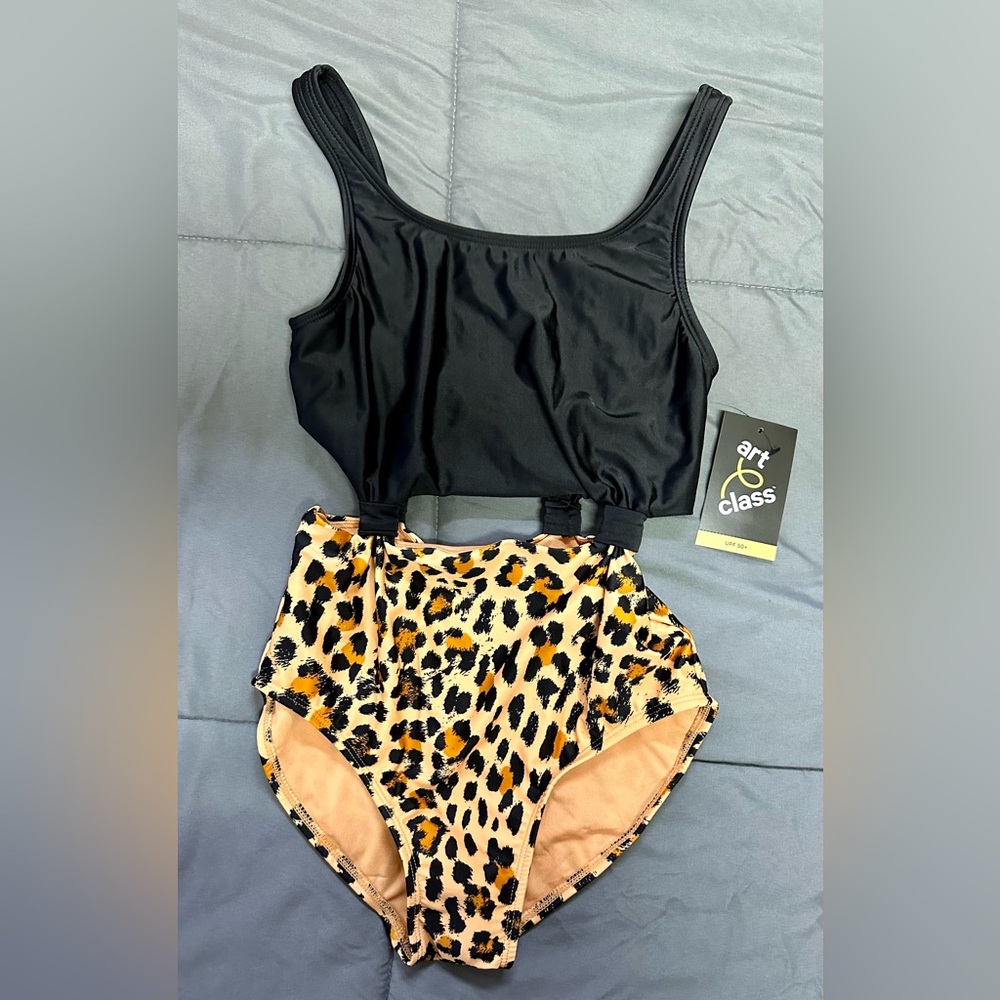 Youth girls one piece swimsuit